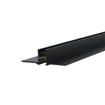 Aca Trimless Mini Μαγνητική Ράγα 24V DC 3m Μαύρη (TMT3MB)