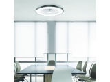 Aca Ανεμιστήρας Οροφής LED CCT 50cm DC22W 7 Πτερυγίων Μαύρος (FANOKBL10G)