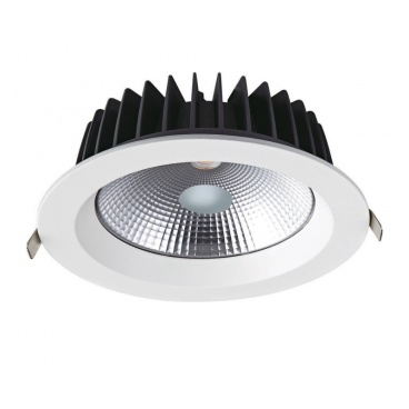 LED COB Χωνευτό Φωτιστικό VIDO 40W 100° 6500K (VIDO4065)