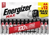 Energizer Max Αλκαλικές Μπαταρίες AA 12τμχ