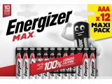 Energizer Max Αλκαλικές Μπαταρίες AAA 12τμχ