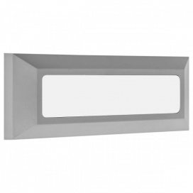 Spotlight Επιτοίχιο Led Φωτιστικό 3.8W CCT Γκρι (7860)