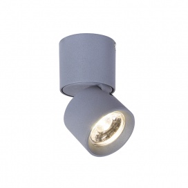 Aca Led Μονόφωτο Φωτιστικό Οροφής - Τοίχου 5W 3000K Γκρι (RA33LEDS6GY)