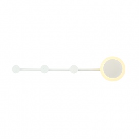 Aca Led Επιτοίχιο Φωτιστικό 7W 3000K Λευκό (ZM71LEDW70WH)