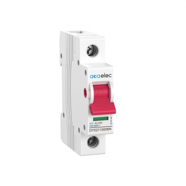 Ραγοδιακόπτης 63A 1P 230V (DY02110006)