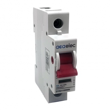 Ραγοδιακόπτης 40A 1P 230V (DY02110005)