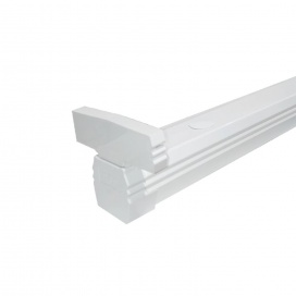 Σκαφάκι Led Διπλό για T8 120cm (TH5236LED2)