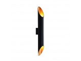 Aca Επιτοίχιο Φωτιστικό Μαύρο (V362952WBG)