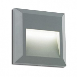 Aca LED SMD επίτοιχη απλίκα Γκρι 1.2W (SLIM52)