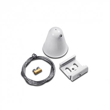 Aca Κρέμαση Ράγας 4 Καλωδίων Λευκή (4WKRW)