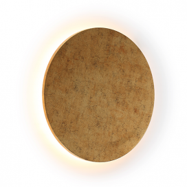 Aca Led Επιτοίχιο Φωτιστικό 10W 3000K Ø22 Αντικέ Ορείχαλκο (ZM1710LEDWG)