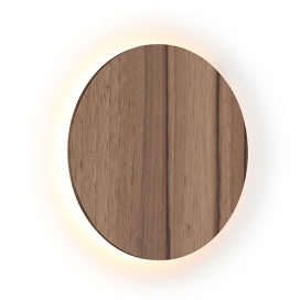 Aca Led Επιτοίχιο Φωτιστικό 5W 3000K Ø14 Απόχρωση Σκούρου Ξύλου (ZM1705LEDWDW)