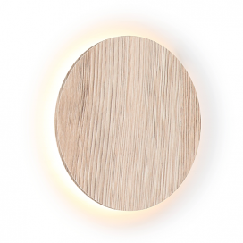 Aca Led Επιτοίχιο Φωτιστικό 10W 3000K Ø22 Απόχρωση Ανοιχτού Ξύλου (ZM1710LEDWLW)