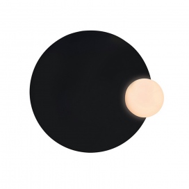 Zambelis Lights Επιτοίχιο Φωτιστικό Μαύρο (17104)