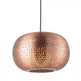 Aca Μονόφωτο Φωτιστικό Οροφής Χάλκινο (V371131PC)