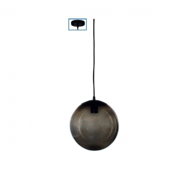 Ακρυλική Κρεμαστή Μπάλα με Ανάρτηση Φιμέ (AC.18250KSM)