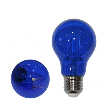 Λάμπα Led COG A60 6W E27 Μπλε (13-272164)