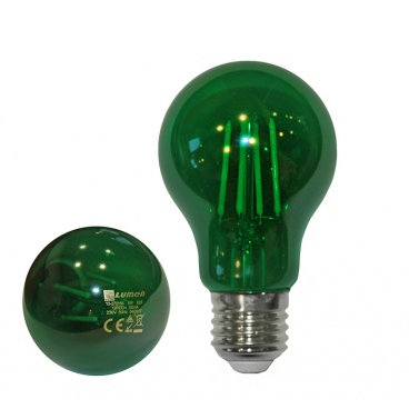 Λάμπα Led COG A60 6W E27 Πράσινη (13-272165)