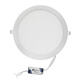 Led SMD slim panel Ø30 25W 120° 4000K Λευκό (21-025101)